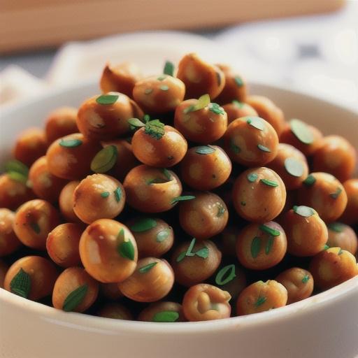 Roasted Spicy Garbanzo Beans