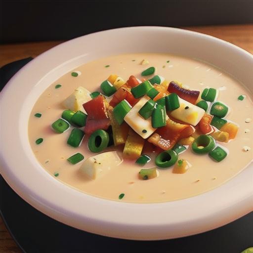 Bacon-Cheddar Cauliflower Chowder