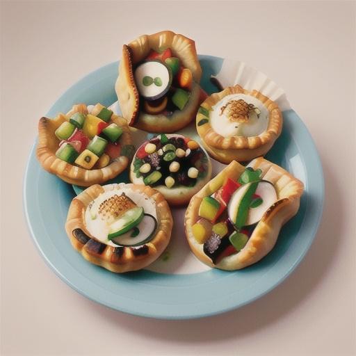 Super-simple Mexican chicken pies