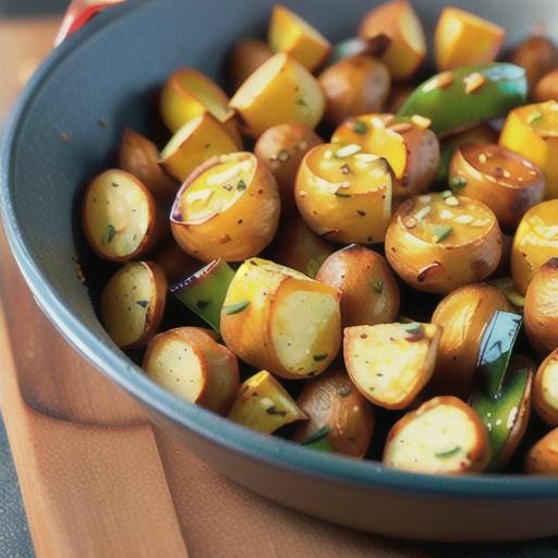 Easy, Spicy Roasted Potatoes