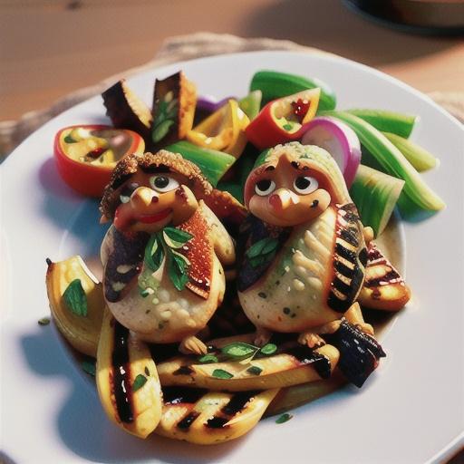 Grilled Za'atar Chicken