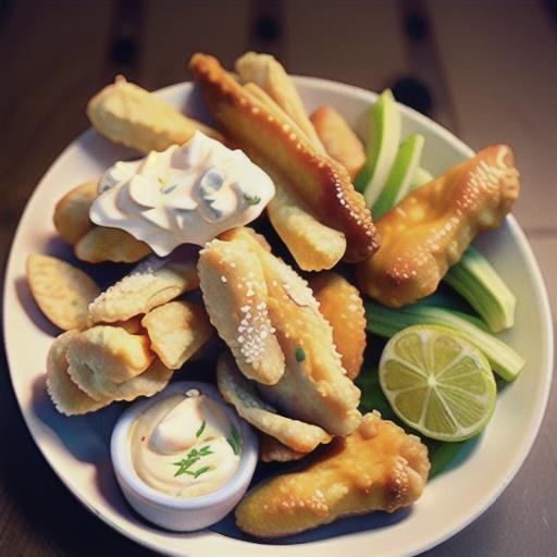 Salt and Vinegar Boneless "Wings"