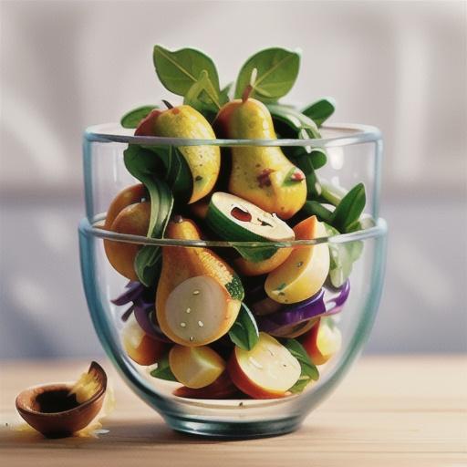 Pear, rocket and parmesan salad recipe