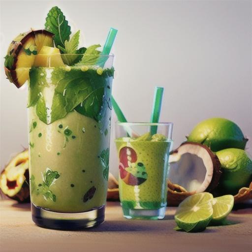 Green Mojito Smoothie