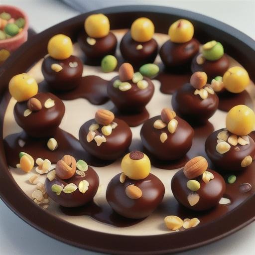 Chocolate Peanut Raisin Bites