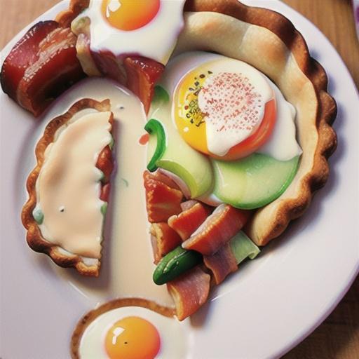 Impossibly Easy Bacon Pie