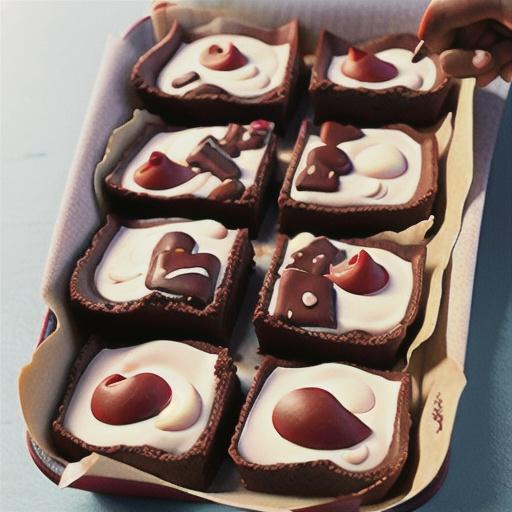 Triple Chip Brownies