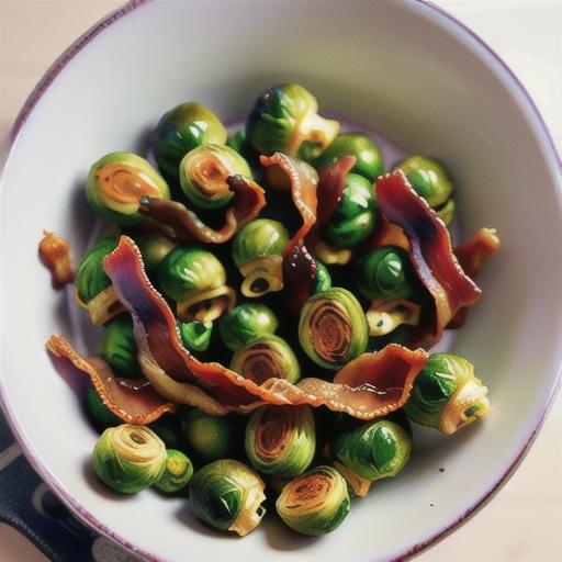Air Fryer Bacon Wrapped Brussels Sprouts