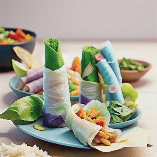 Rice paper rolls