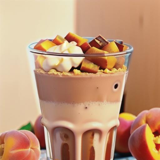 Peachy Chai Smoothies