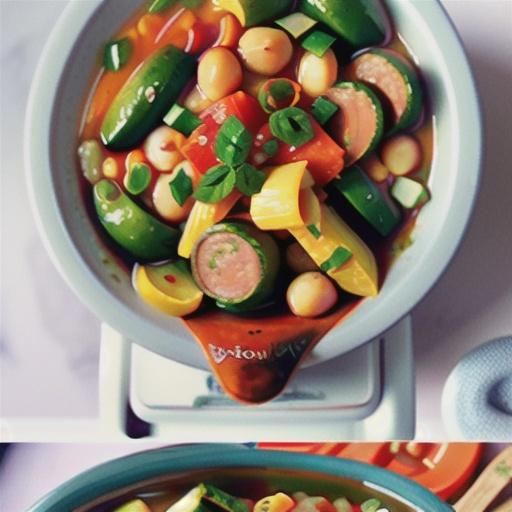 Easy Slow Cooker Vegetarian Minestrone