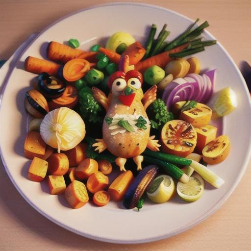 Roasted Chicken with Root Vegetables