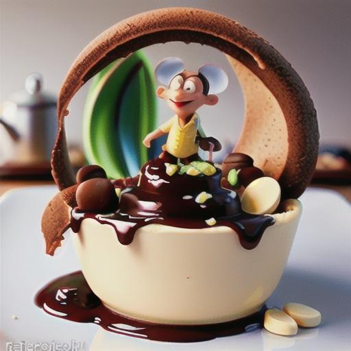 Chocolate Mousse with Cocoa Powder