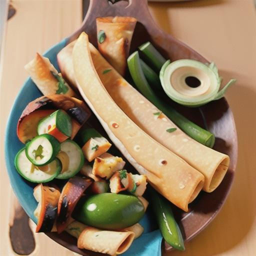 Baked Chicken Taquitos