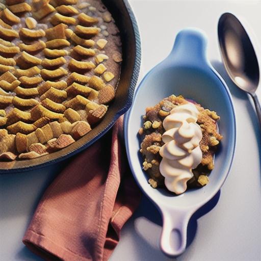 3-Ingredient Skillet Apple Crisp
