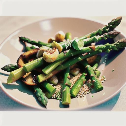 Grilled Asian Asparagus