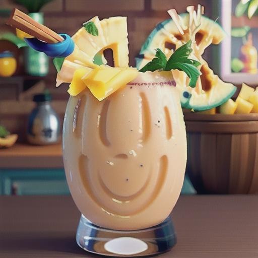 Pina Colada Power Honey Smoothie