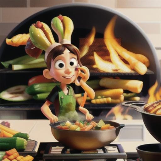 Smoky Grilled Vegetables