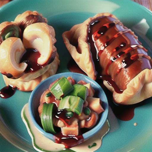 Mini Beef Wellingtons with Red Wine Sauce