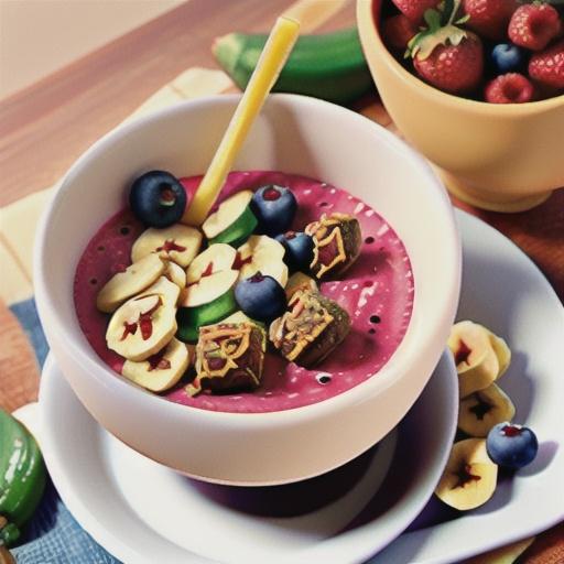 Banana-Berry Smoothie Bowls