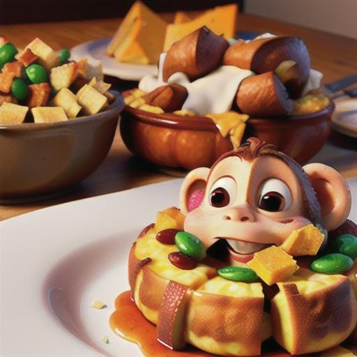 Thanksgiving Leftovers Monkey Bread