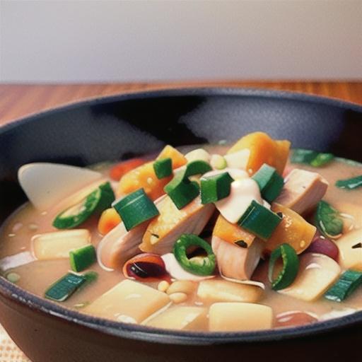 White Bean Enchilada Soup with Chicken