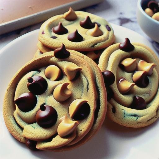 Chewy Peanut Butter Chocolate Chip Cookies