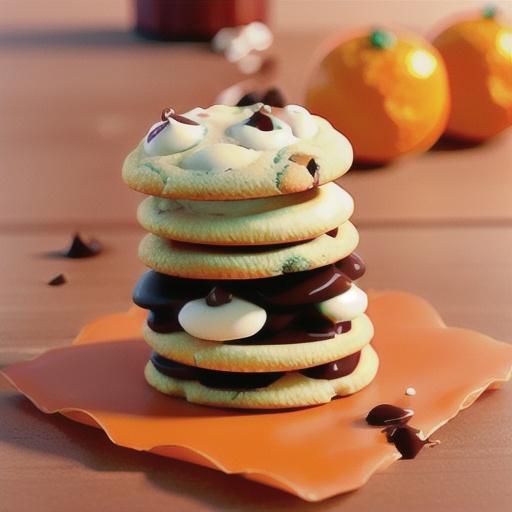 Orange Chocolate Chunk Cookies