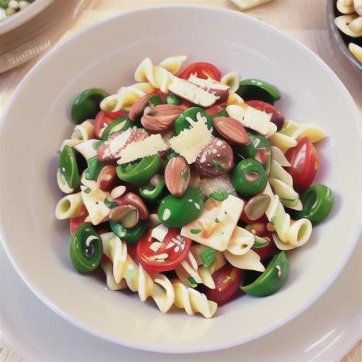 Creamy Summer Pasta Salad with BelGioioso Shaved Parmesan