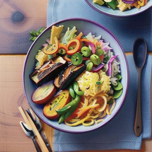 Super-easy tuna and crunchy slaw bowl