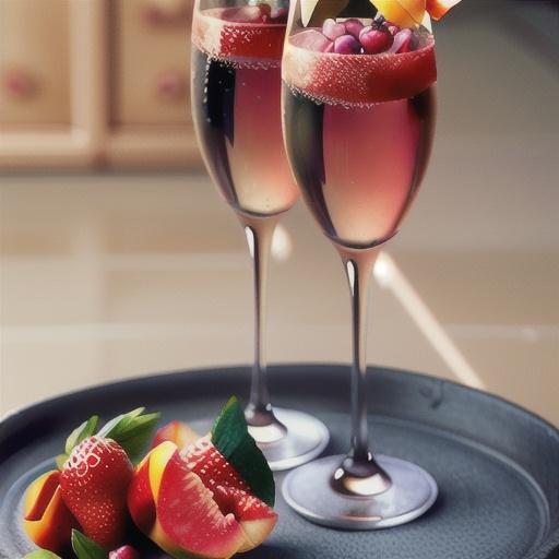 Wicked Champagne cocktail