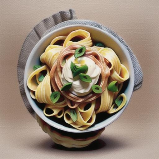 Homemade Tagliatelle