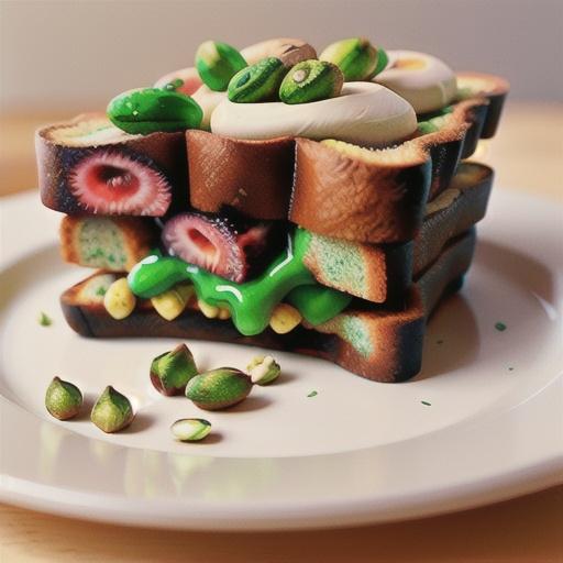 Berry pocket eggy bread