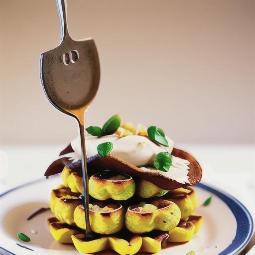 Pumpkin and fetta risotto cakes