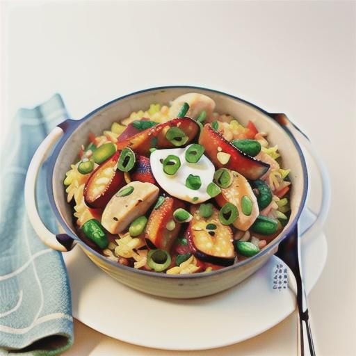 Wild rice and fish jambalaya