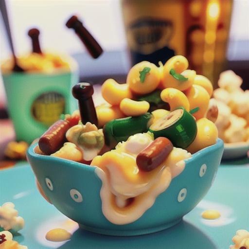 Mac and Beer Cheese Cups