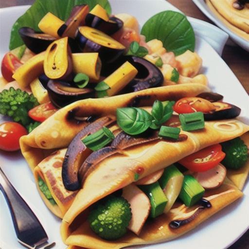 Chicken Crepe Riviera