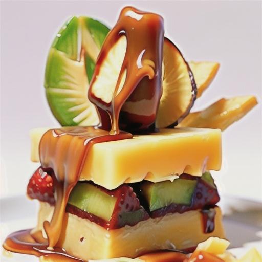 Caramel pineapple slabs recipe