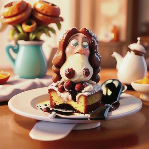 Cranberry-Filled Sour Cream Coffee Cake with Orange Glaze