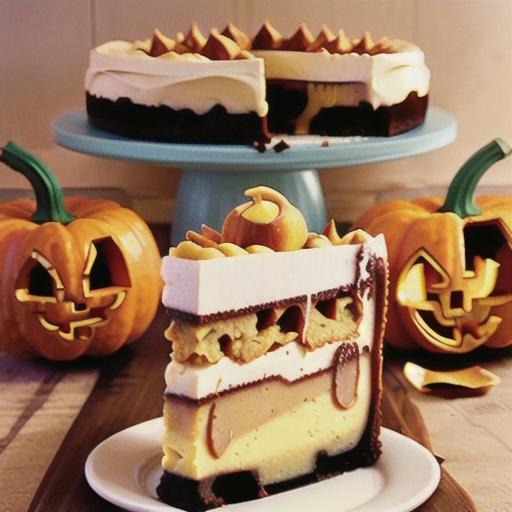 Layered Pumpkin Cheesecake