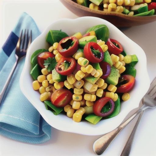Corn and Avocado Salad