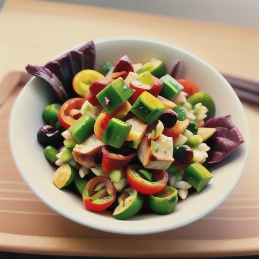 Chicken-Wild Rice Salad with Dried Cherries