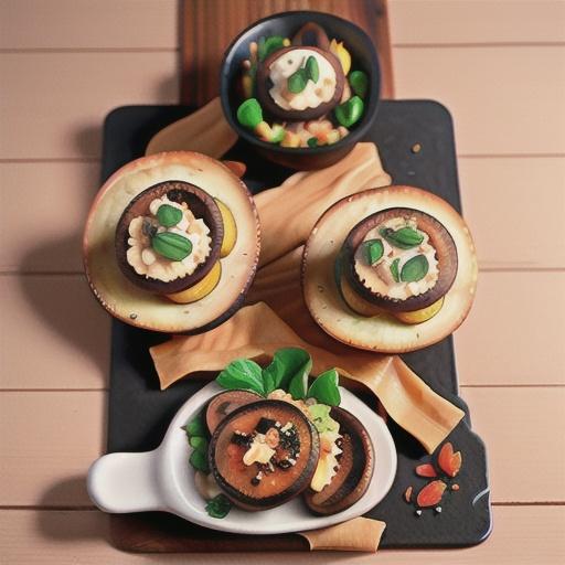 Air Fryer Stuffed Mushrooms