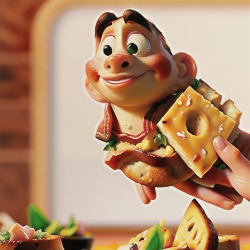 Bacon-Cheese Appetizer Toasts