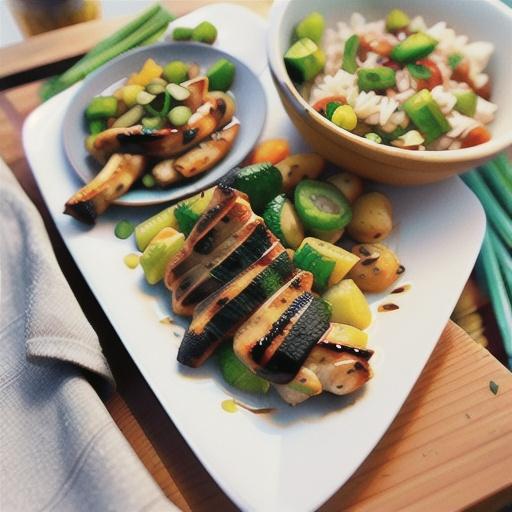 Grilled Jerk Chicken Thighs