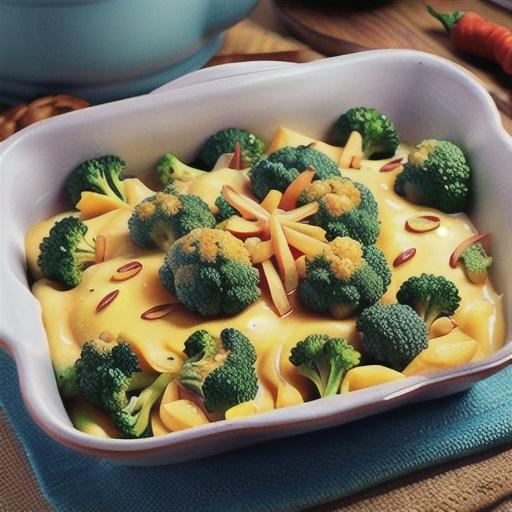 Cauliflower and Broccoli Bake