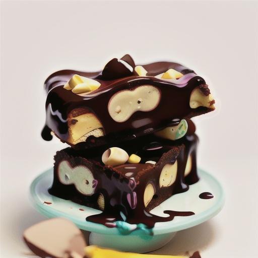 Baci fudge slice