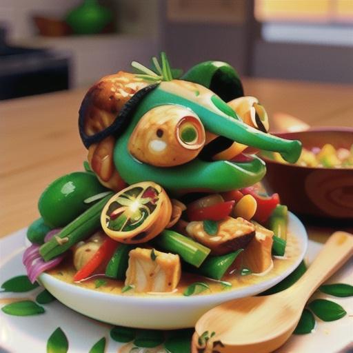 Vietnamese Lemongrass Chicken Curry