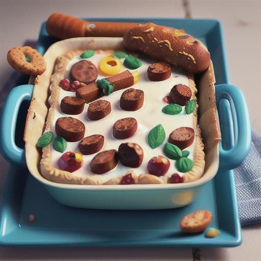 Sausage, Cranberry, and Biscuit Breakfast Bake