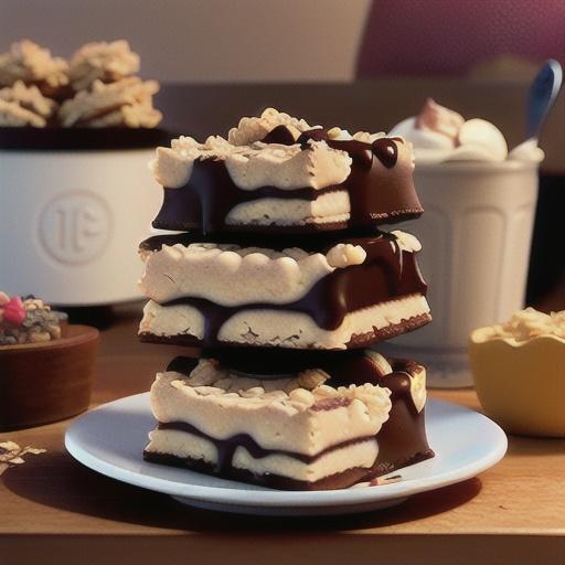 Oatmeal-Crusted Brownies